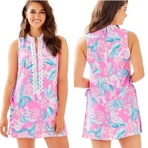 Lilly Pulitzer Jonna Romper Prosecco Pink Sz 2, EUC